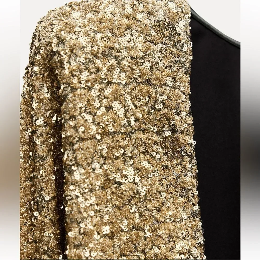 Zara sequin mini dress ZW collection - Picture 12 of 13